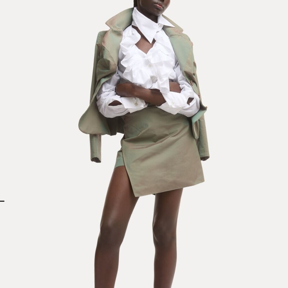 Vivianne Westwood Mini Infinity Skirt *selling in brown*